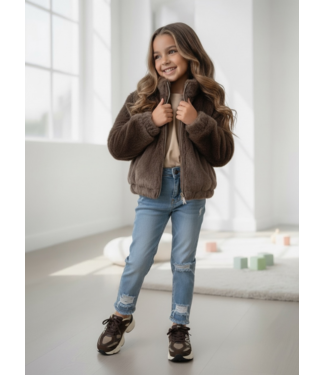 Fluffy Jasje - Mocha