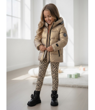 Icon Puffer Jacket - Champagne (Verzenddatum 20 Aug)