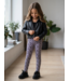 Basic Leatherlook Jacket - Zwart