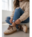 Flower sneakers - Beige/Bruin