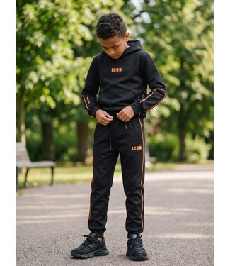 ICON Original Hoodie Set - Zwart/Oranje