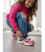 Street Chunky Sneakers - Fuschia/Navy