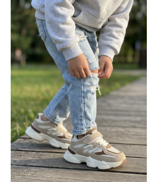 Street Chunky Sneakers - Beige