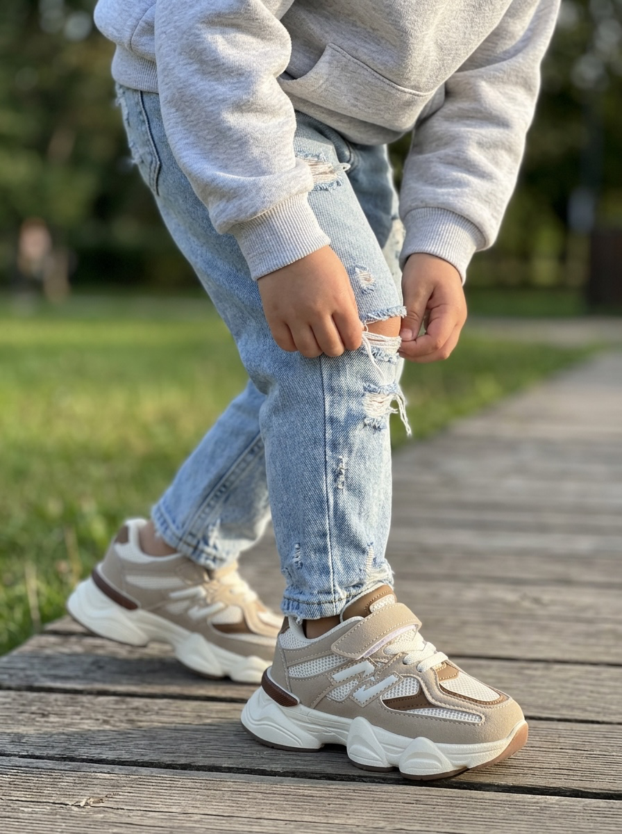 Street Chunky Sneakers - Beige