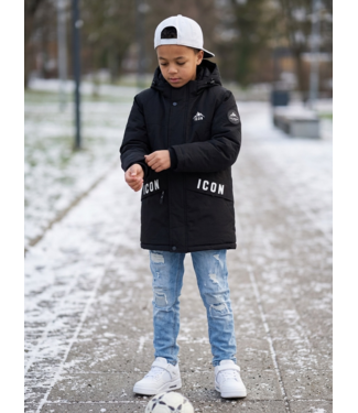 Icon winterjas - Zwart