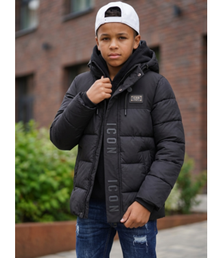 Icon winterjas - Zwart