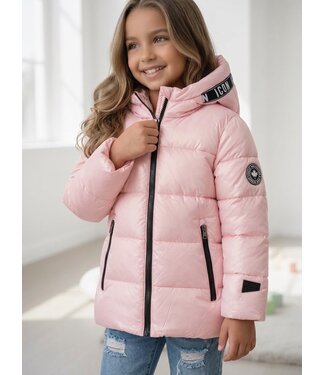 Icon Puffer Jacket - Roze