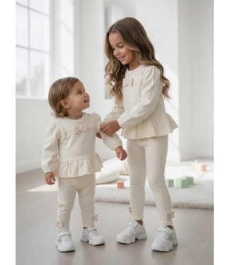 Dirkje  Joggingset - Antique White