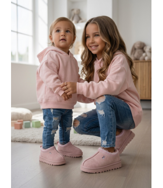 Furry sliders - Roze (Verzenddatum 13 aug)
