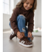Polka Dots Sneakers - Marron