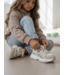 Glitter Sneakers - Beige