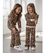 Koko Noko Leopard Jogging Flared Set