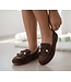 Pearl Fringe Loafers – Marron  (verzenddatum 3 sept)