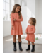 Koko Noko Textured Dress – Terra cotta