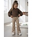 Draakjes en Boefjes Velvet Heart Flared Pants – Beige (Verzenddatum 17 aug)