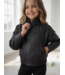 Leatherlook Biker Jacket – Zwart