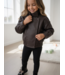 Leatherlook Biker Jacket – Bruin
