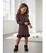 Polka Dots Dress - Marron
