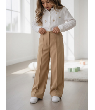 Wide Leg Pantalon – Camel