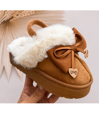 Cozy Love Sliders - Camel