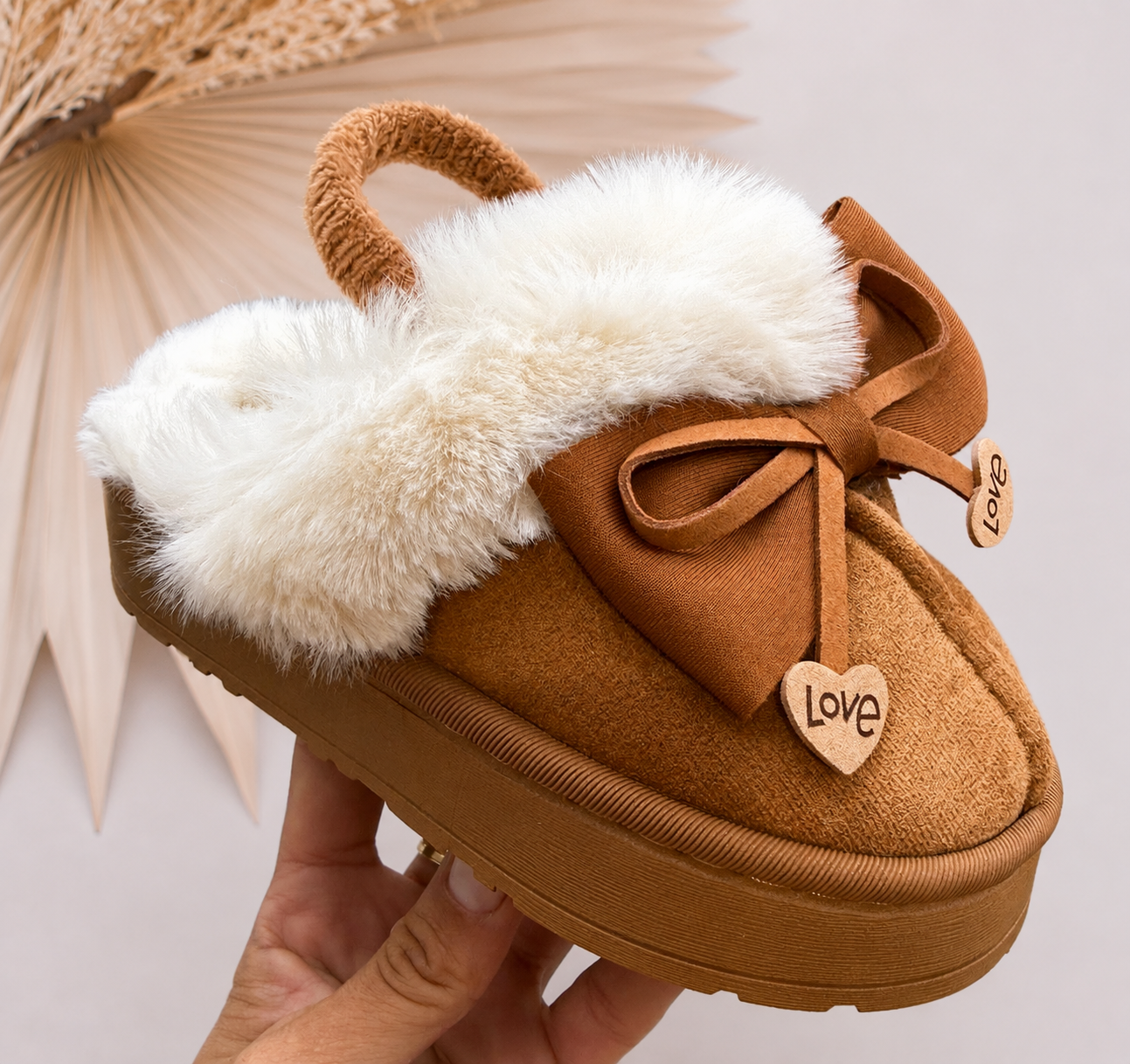 Cozy Love Sliders - Camel