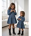 Koko Noko Denim Ruffle Dress
