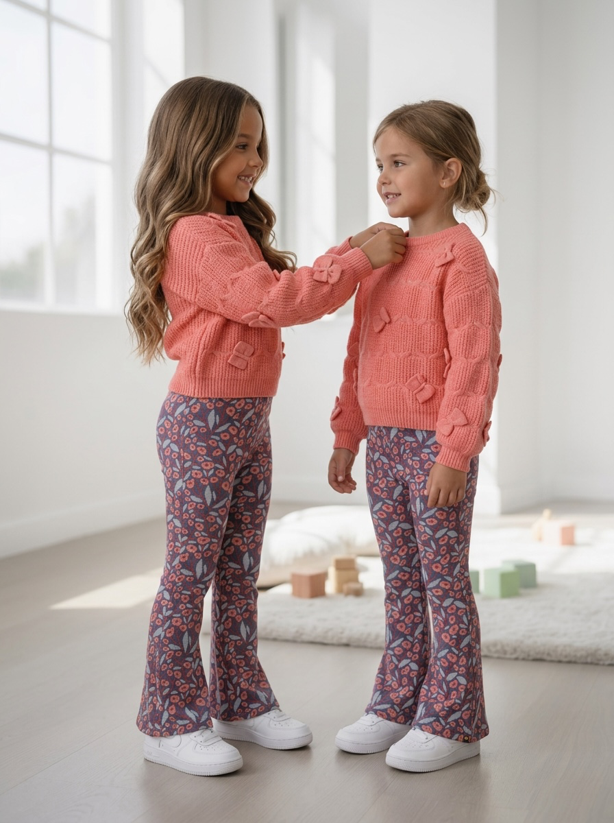 Floral Flared Legging