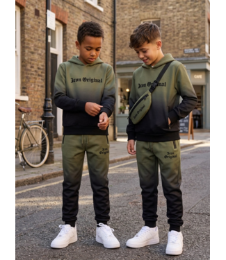 Icon Street Fade Set – Khaki (Met Tasje)