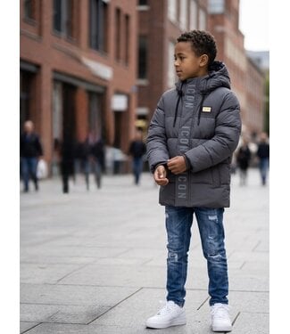 Icon winterjas - Grijs