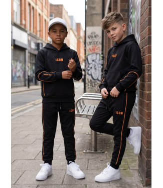 ICON Original Hoodie Set - Zwart/Oranje