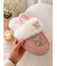 Fluffy Charm Sliders – Roze