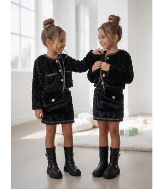 Chanelly Luxe Set met Tasje – Zwart (Verzenddatum 20 Aug)