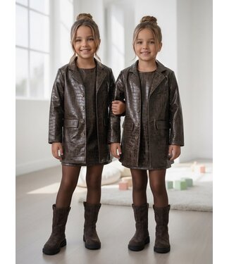 Croc Chic Dress Set – Marron (Verzenddatum 20 Aug)