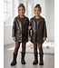 Croc Chic Dress Set – Marron