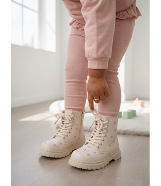 Flower Boots – Beige (Verzenddatum 20 Aug)