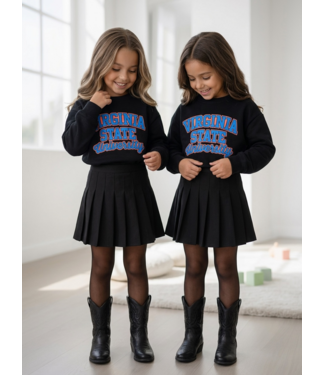 Virginia College Set – Zwart/Blauw