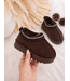 Furry sliders - Marron (Verzenddatum 3 sept)