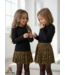 Leopard Pleated Skirt – Camel