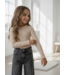 Button Detail Sweater – Beige