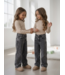 Washed Wide Leg Jeans – Grijs