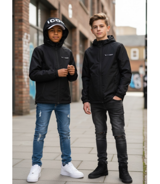 ICON Hooded Wind Jacket - Zwart (Verzenddatum 27 aug)