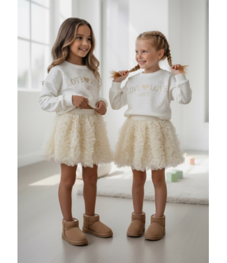 Love Ruffle Set – Champagne