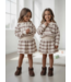 Cocoa Stripe Set – Beige/Camel (Verzenddatum 31 aug)