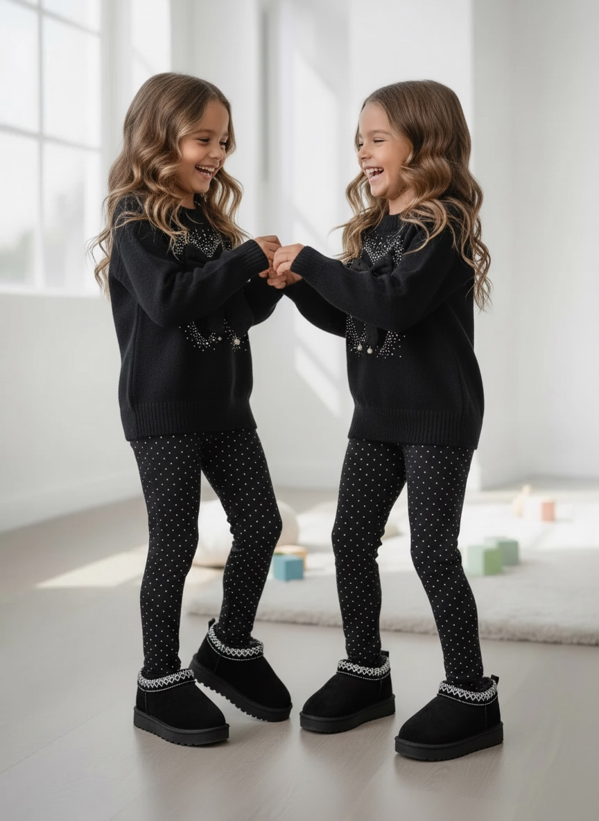 Sparkle legging - Zwart (Verzenddatum 31 aug)
