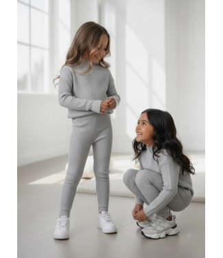 Soft Rib Col Set – Grijs