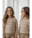 Soft Stripe Sweater – Camel