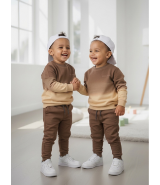 Koko Noko Ombre Jogging Set – Walnut