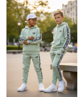 Icon Tape Tracksuit – Mint