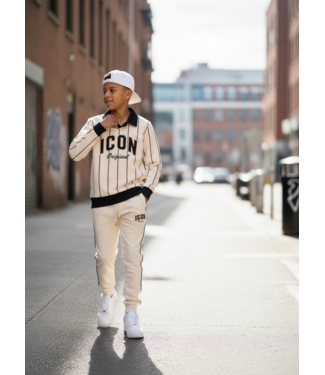 Icon Original Polo Tracksuit – Beige
