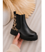 Chunky Chelsea Boots – Black Leopard (verzenddatum 3 sept)